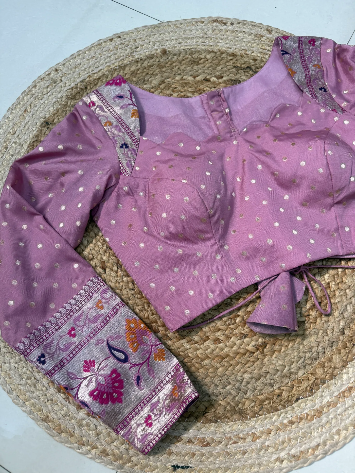 [PB-1] Pythani design blouse (S- M 34-36)