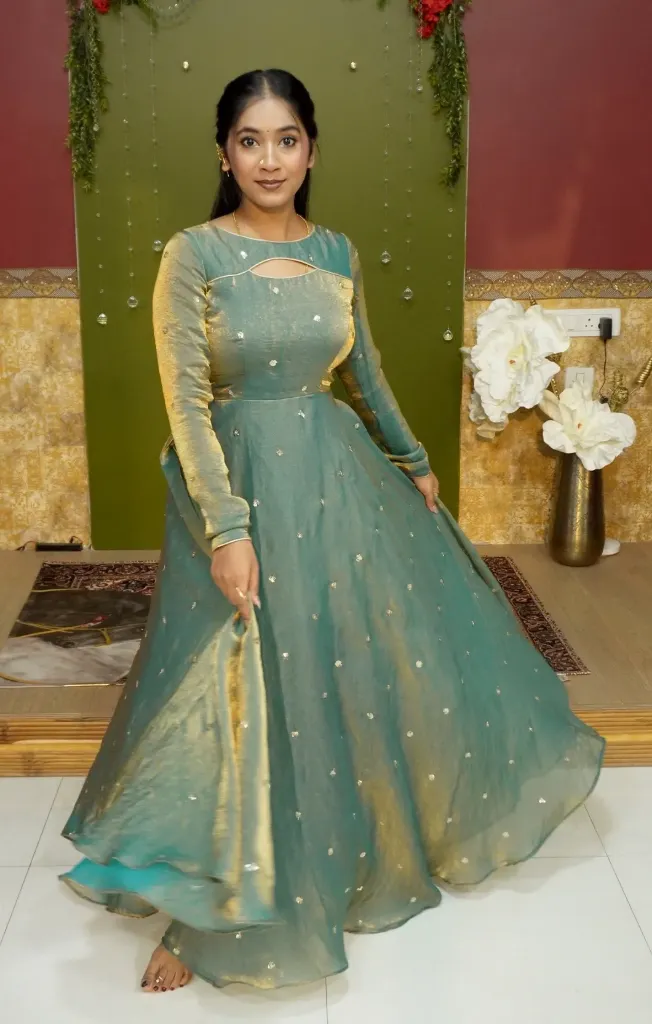 [IB-A1] Ice Berg Designer Anarkali (S- M 34-36)
