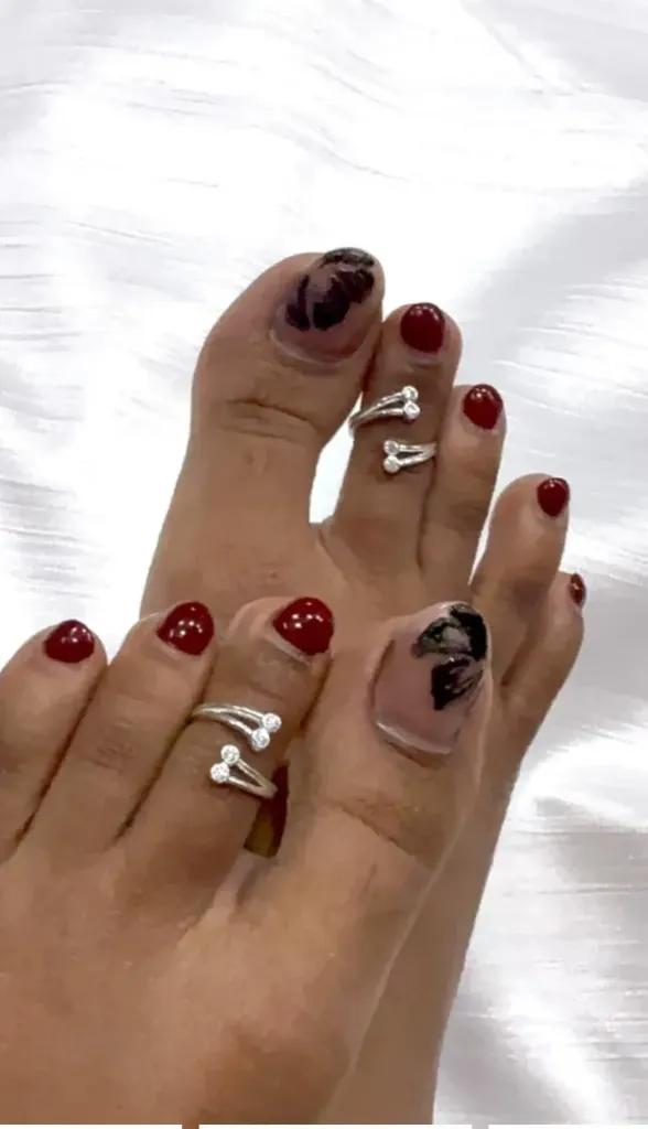 [CT-T1] Cherry Toe Ring(92.5 silver)