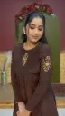 Brown Designer Kurta