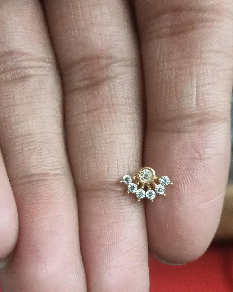 [PM-N] Parijatha 92.5 Silver(Magnetic Nosepin)Pre-Bookings