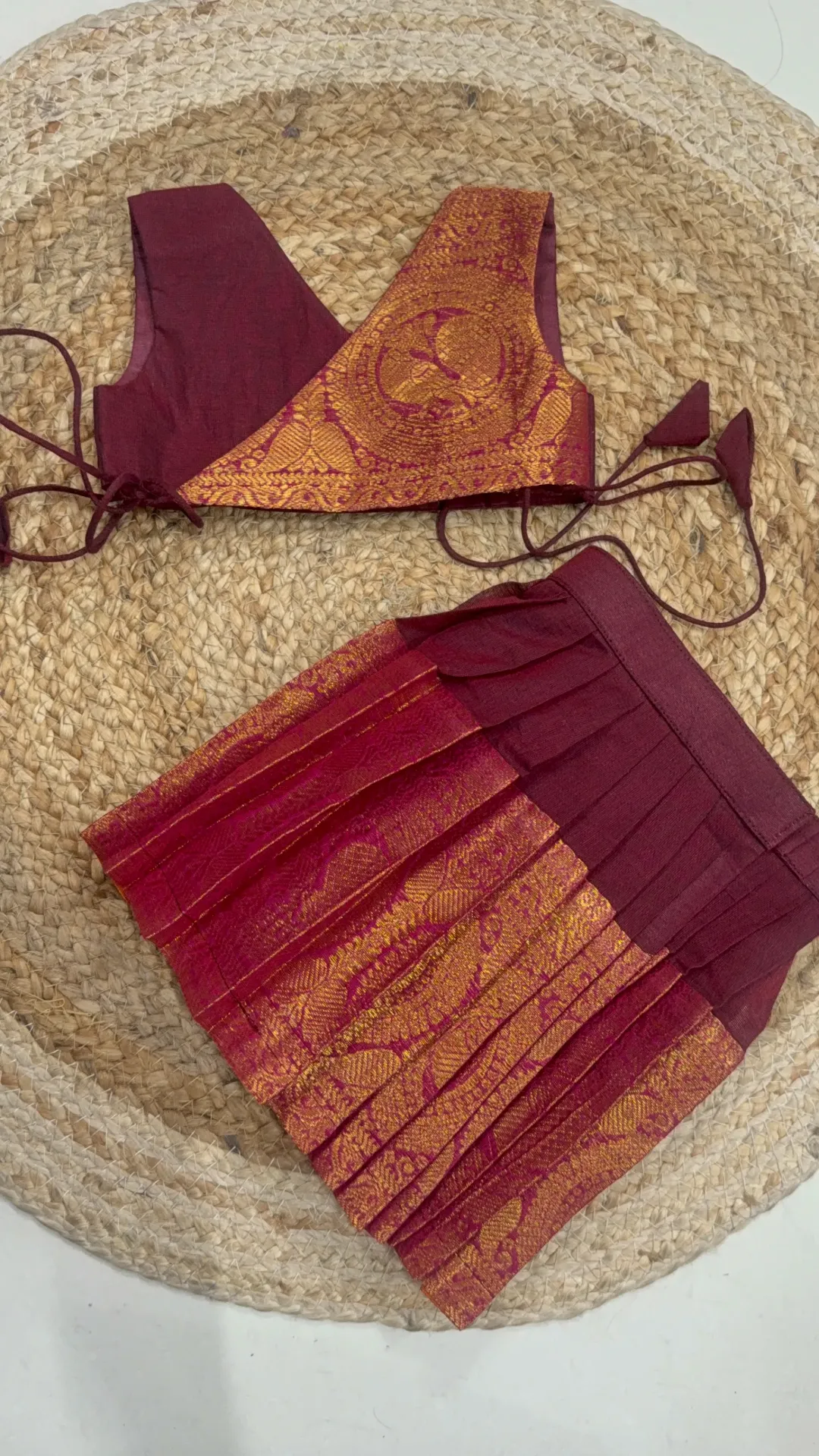[B-L] Baby Lehenga (2m-6m)