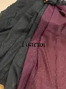 Partly-Pallu (Wine & dark grey )