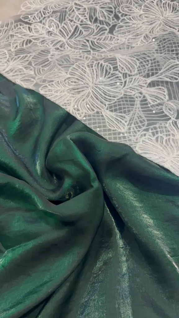 Space silk party wear 