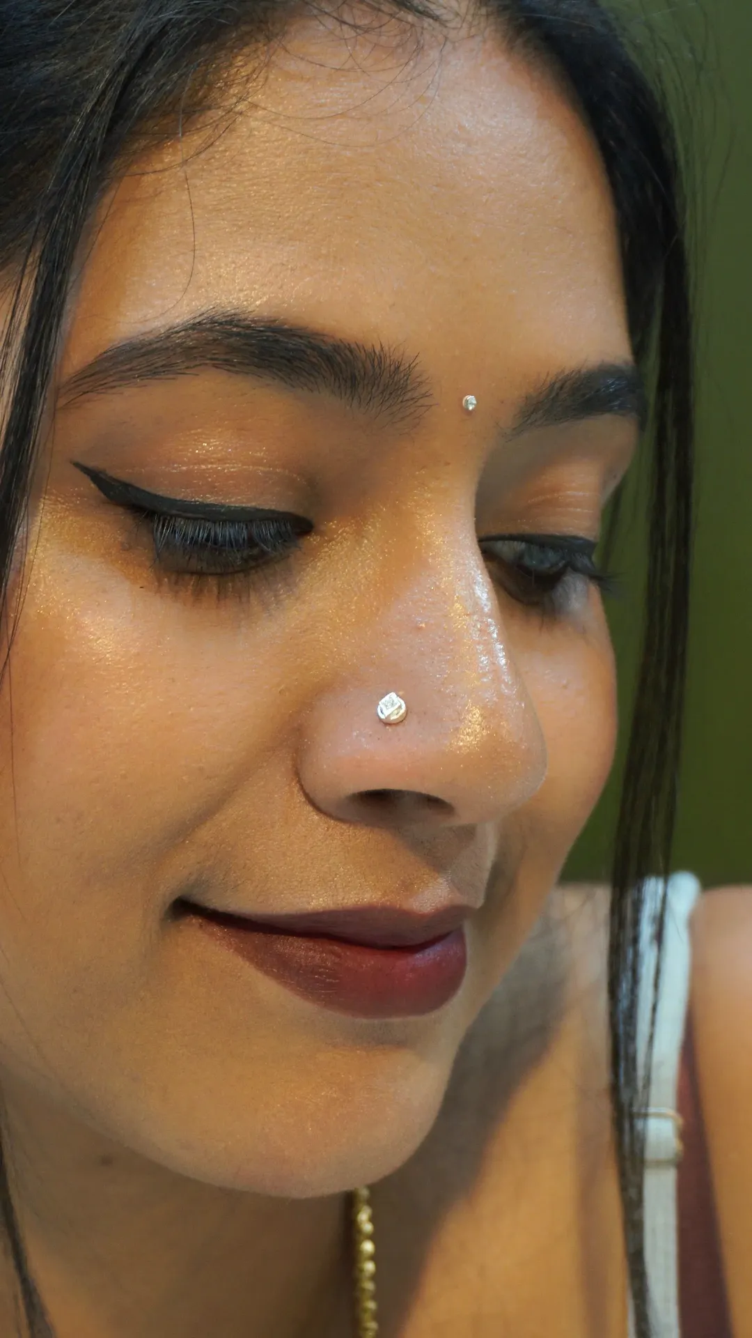 Diamond silver polish (Nosepin & 2nd Stud Magnetic)