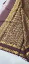 Brocade Pure crepe silk (checks)