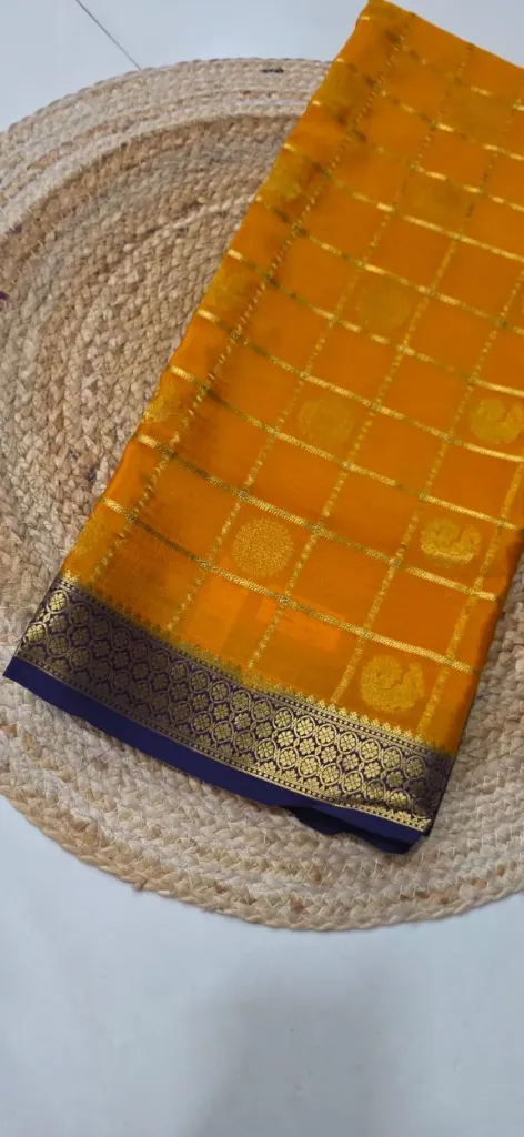 [PCM-S] Pure crepe mustard checks