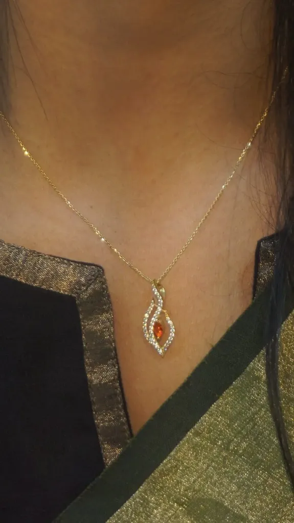 [NC-P] Natural Citrine Pendant