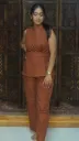 Rust brown co-ords