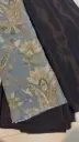 Crepe saree and blouse combo