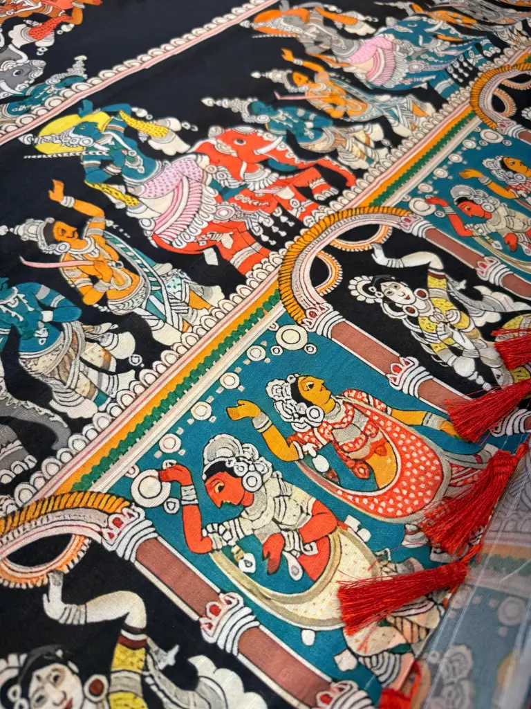 Kalamkari (Jet Black)