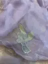 Lilac dove organza 