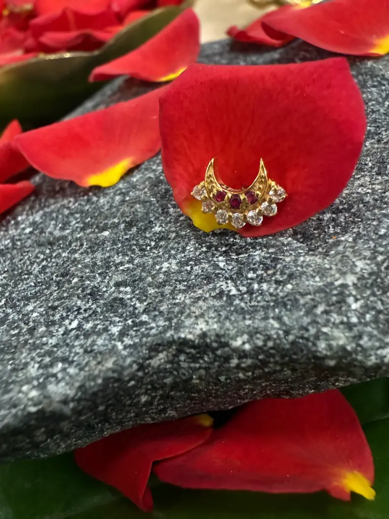 916 Half Moon Nose Pin