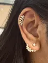 Silver Leaf Stud