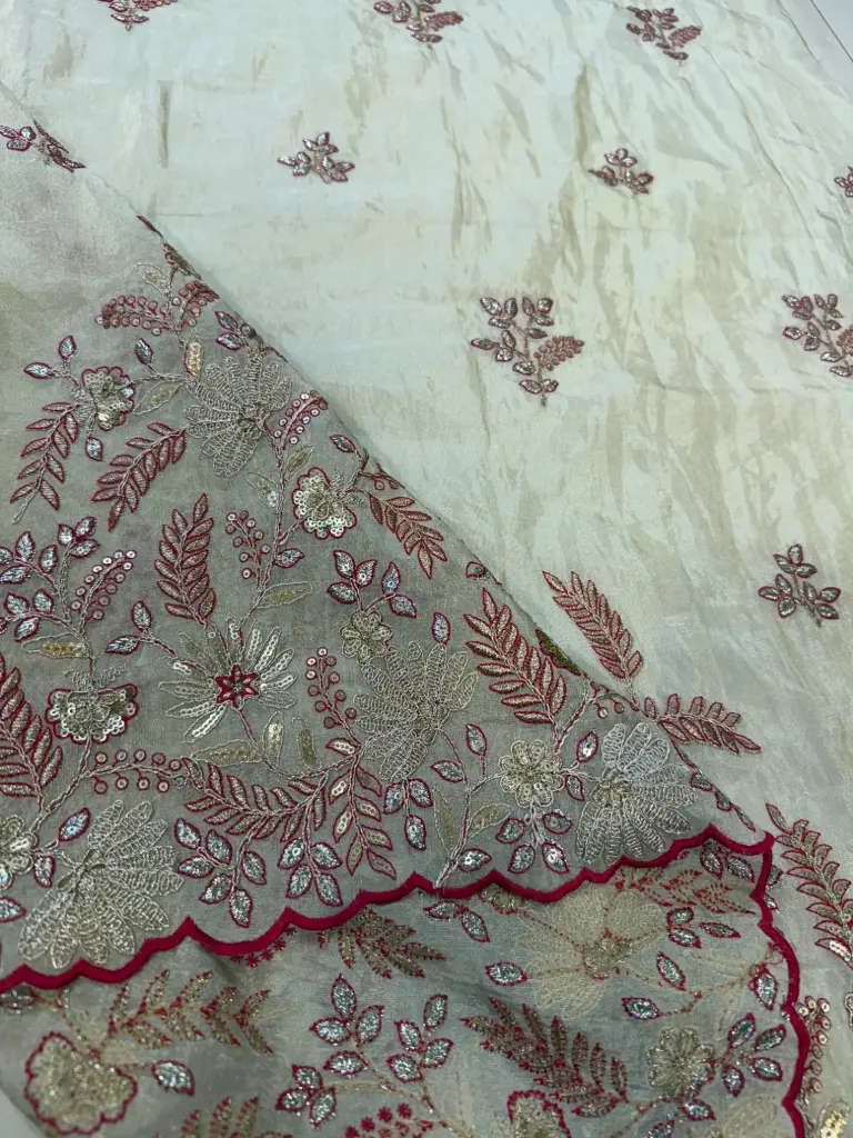 Gold Tissue fabric