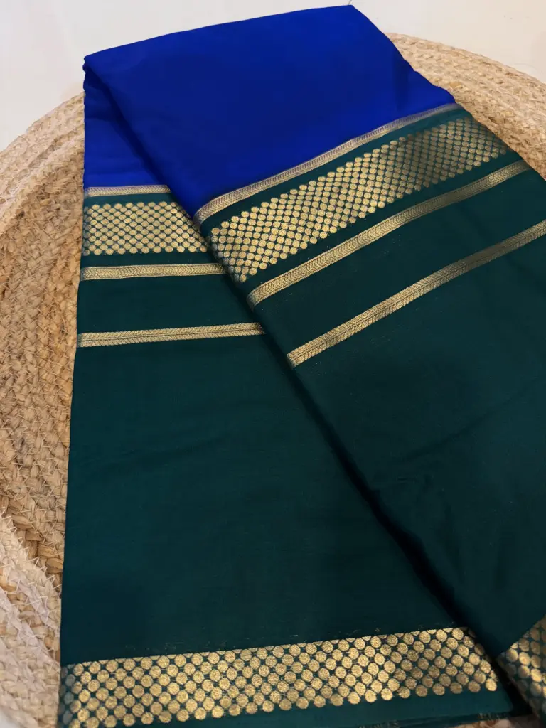 [CS-S-GB] 3D Crepe Saree