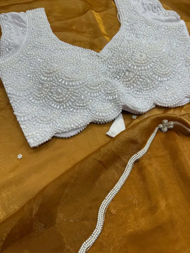 Pearl Saree