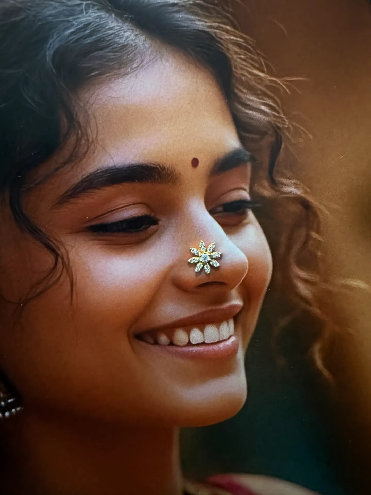 9 carat Gold Small flower