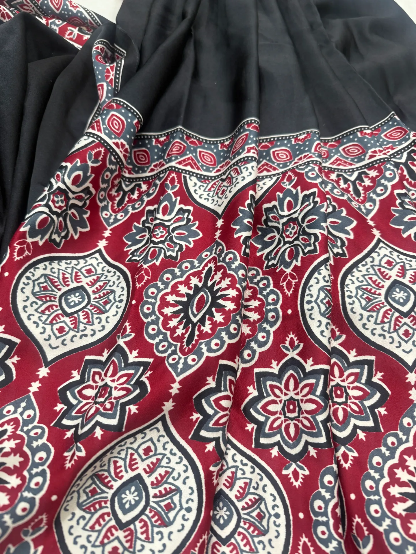 Black Modal Half and half