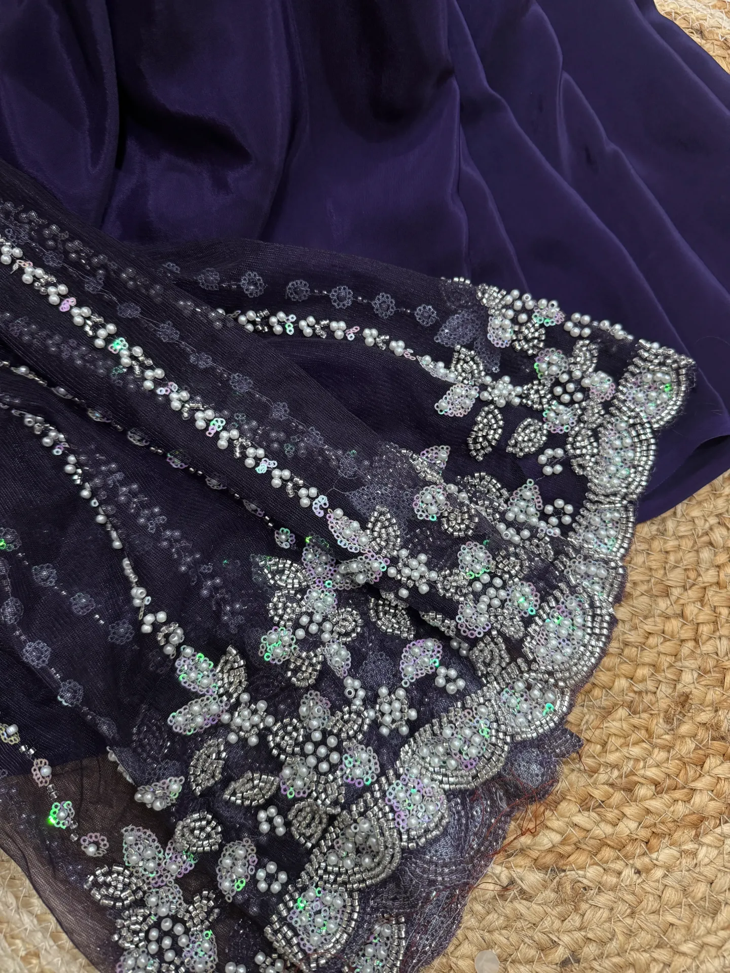 [RW-S-P] Ready to wear Saree (Purple)