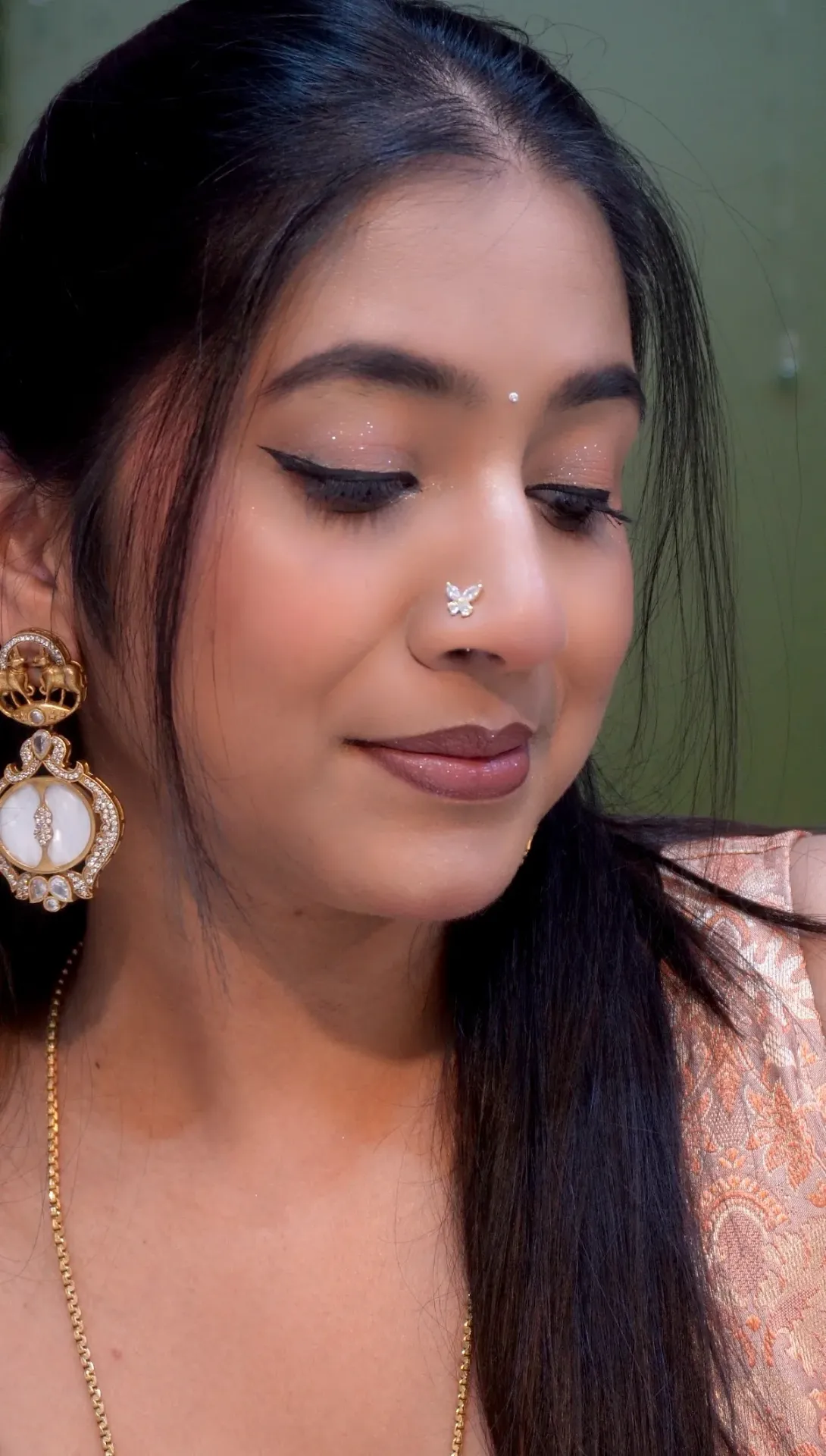 Butterfly Nosepin (92.5 Silver )PRE BOOKINGS