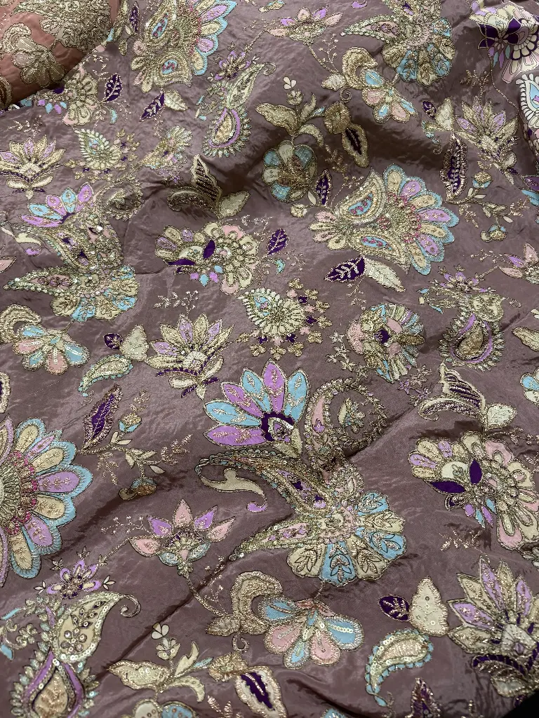 Natural crepe (Lilac)