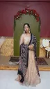 Crush Organza Anarkali