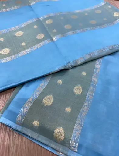 Maharani soft silk (blue)